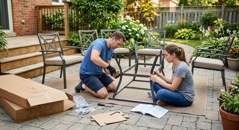 Deck Chair Assembly in Overland Park, KS