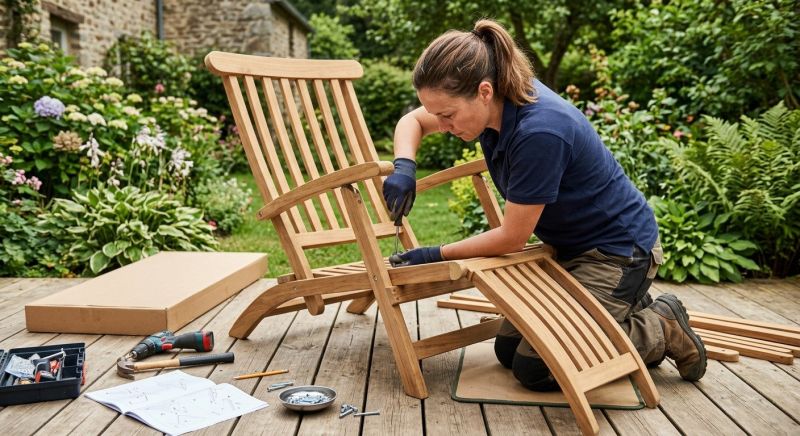 Deck Furniture Assembly in Longmont, CO
