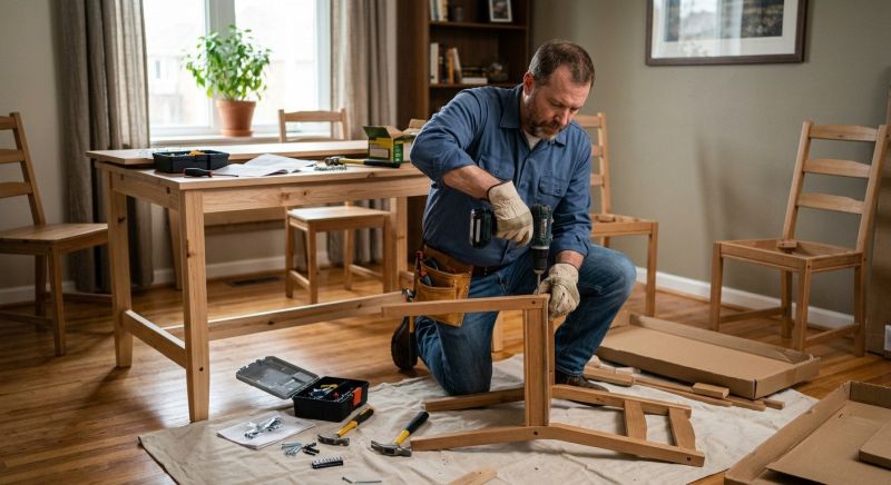 Kitchen Table Assembly in Arvada, CO