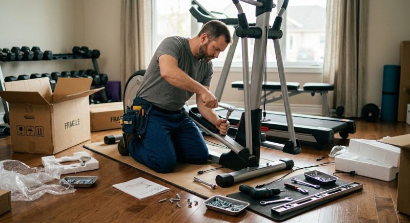 Stationary Bike Assembly in Olathe, KS