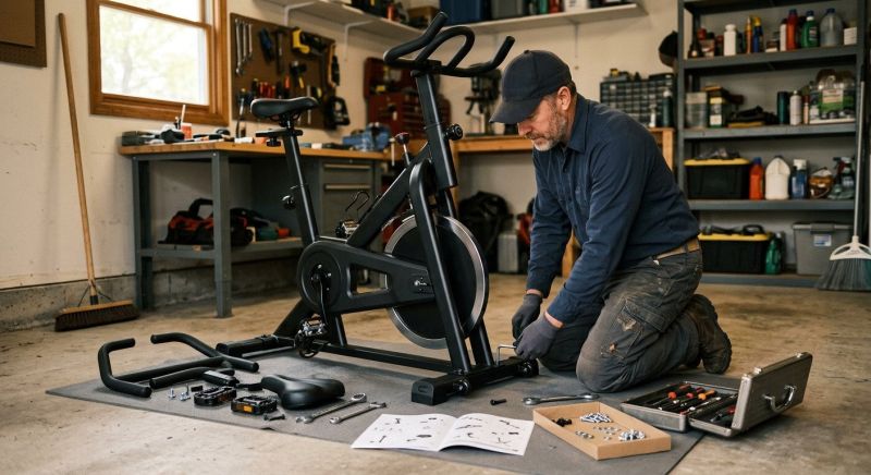 Stationary Bike Assembly in Kansas City, MO